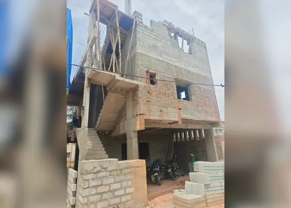 Heesaraghatha construction project in progress